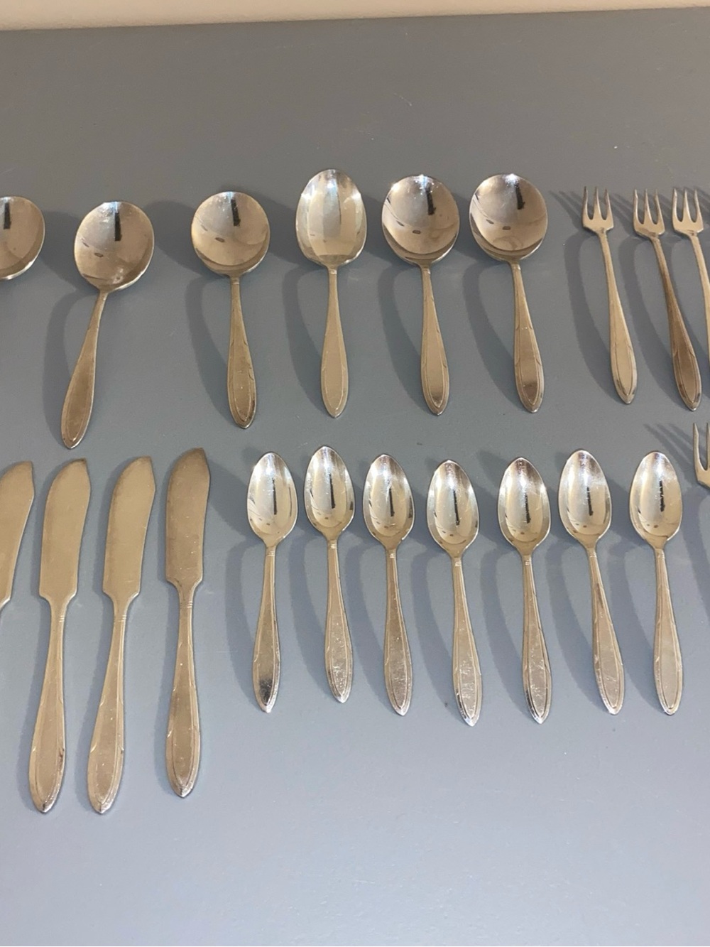 Oneida Nobility Plate Silverware Set